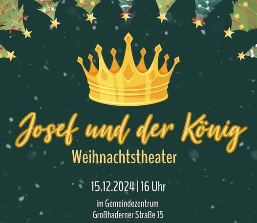 Josef und der König – Weihnachtstheater am 15.12.2024