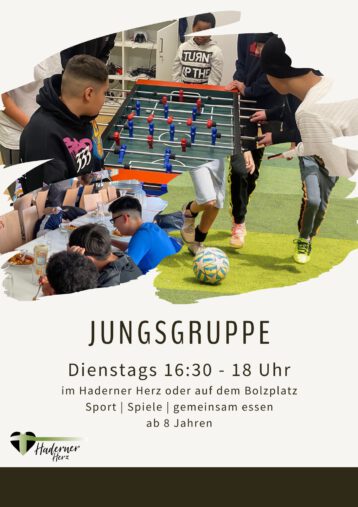 Flyer Jungsgruppe